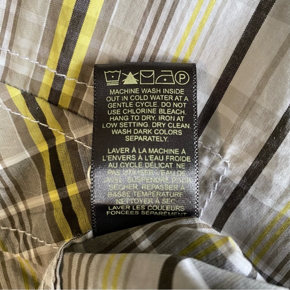 RW&CO Plaid Pearl Snap Long Sleeve Multicolored Shirt Men's Size Large - Picture 8 of 12